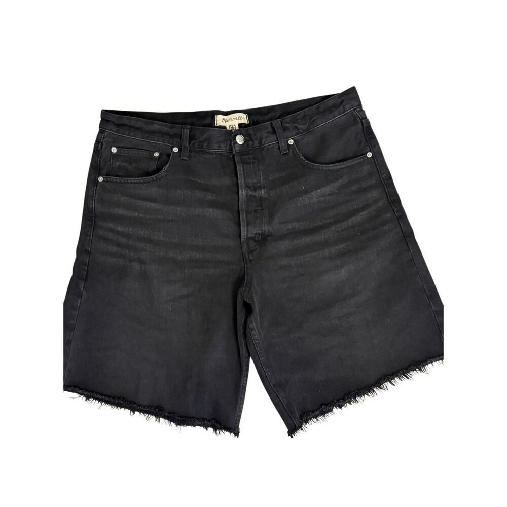 Madewell The Essex Long Baggy Shorts Women’s Size 31 - Picture 3 of 6